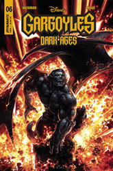 Image: Gargoyles: Dark Ages #6 (cover A - Crain) - Dynamite
